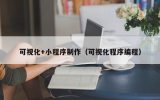 临夏可视化+小程序制作（可视化程序编程）